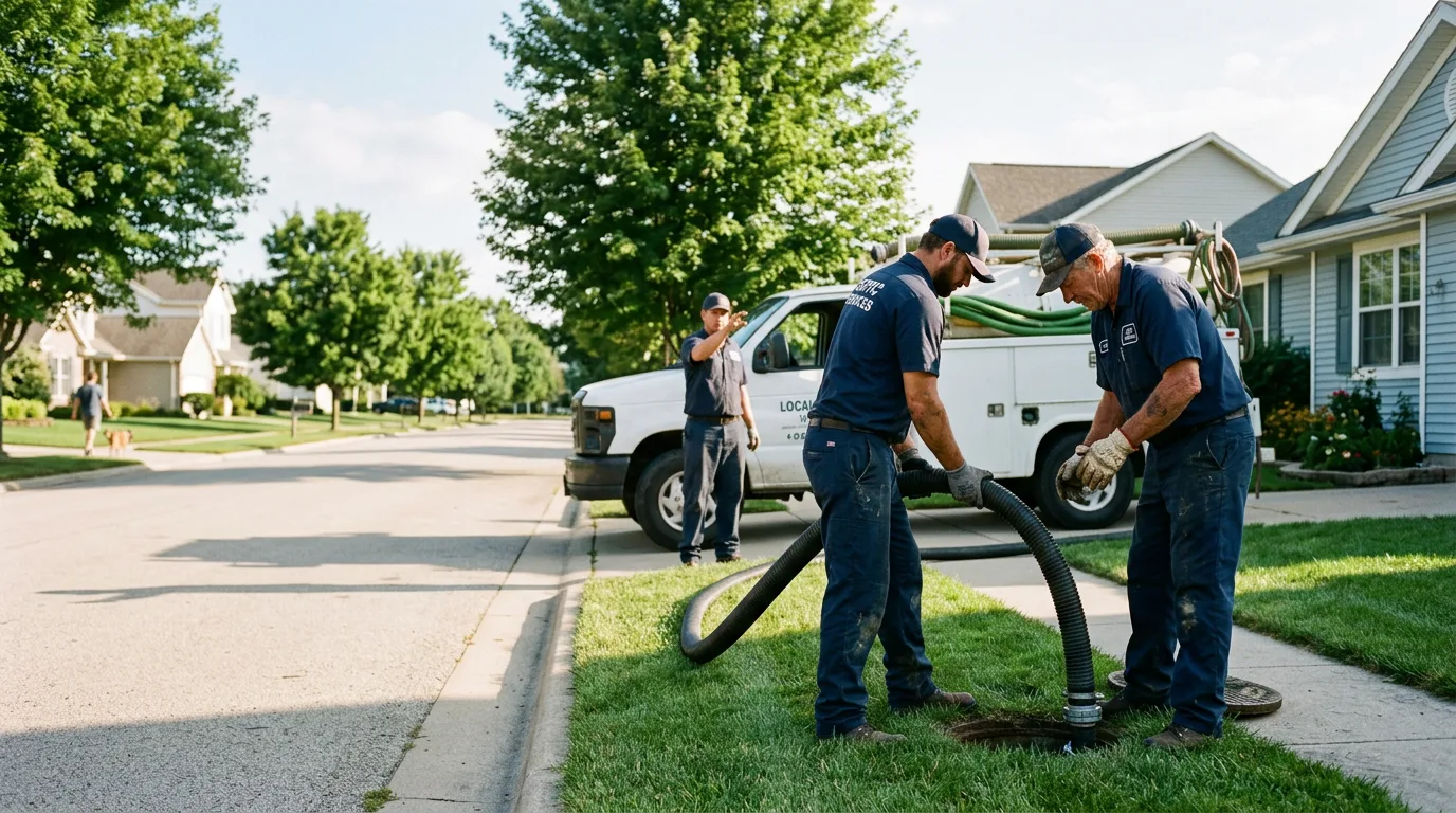Septic Tank Cleaning in Washington Crossing, PA
